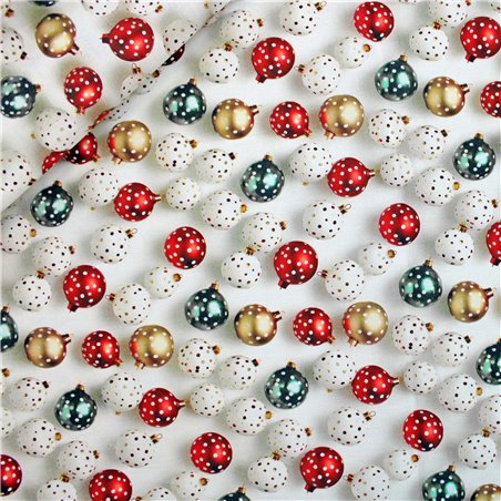 Cotone Stampato Magic Xmas