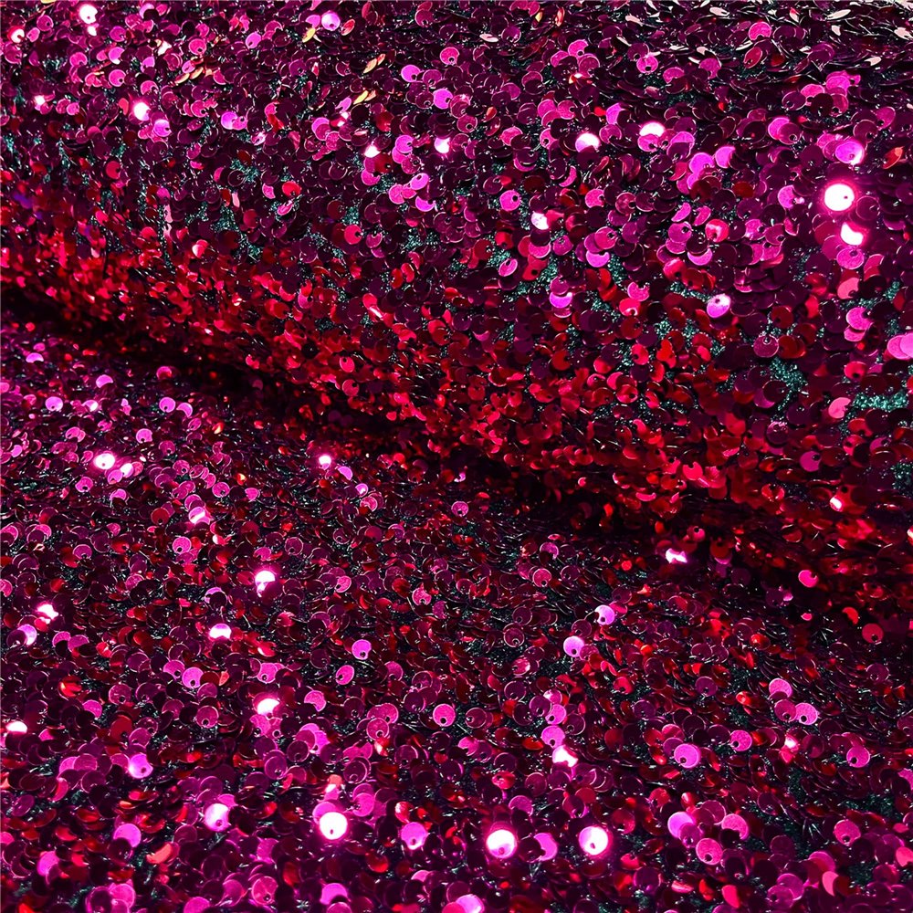 Electra sequins Cm 115 Rt25+rt8 - Rot 25 Mt - 120 Fuxia