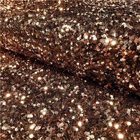 Electra sequins 115 cm Rt25+rt8 - Rot 25 Mt - 20 Bronze