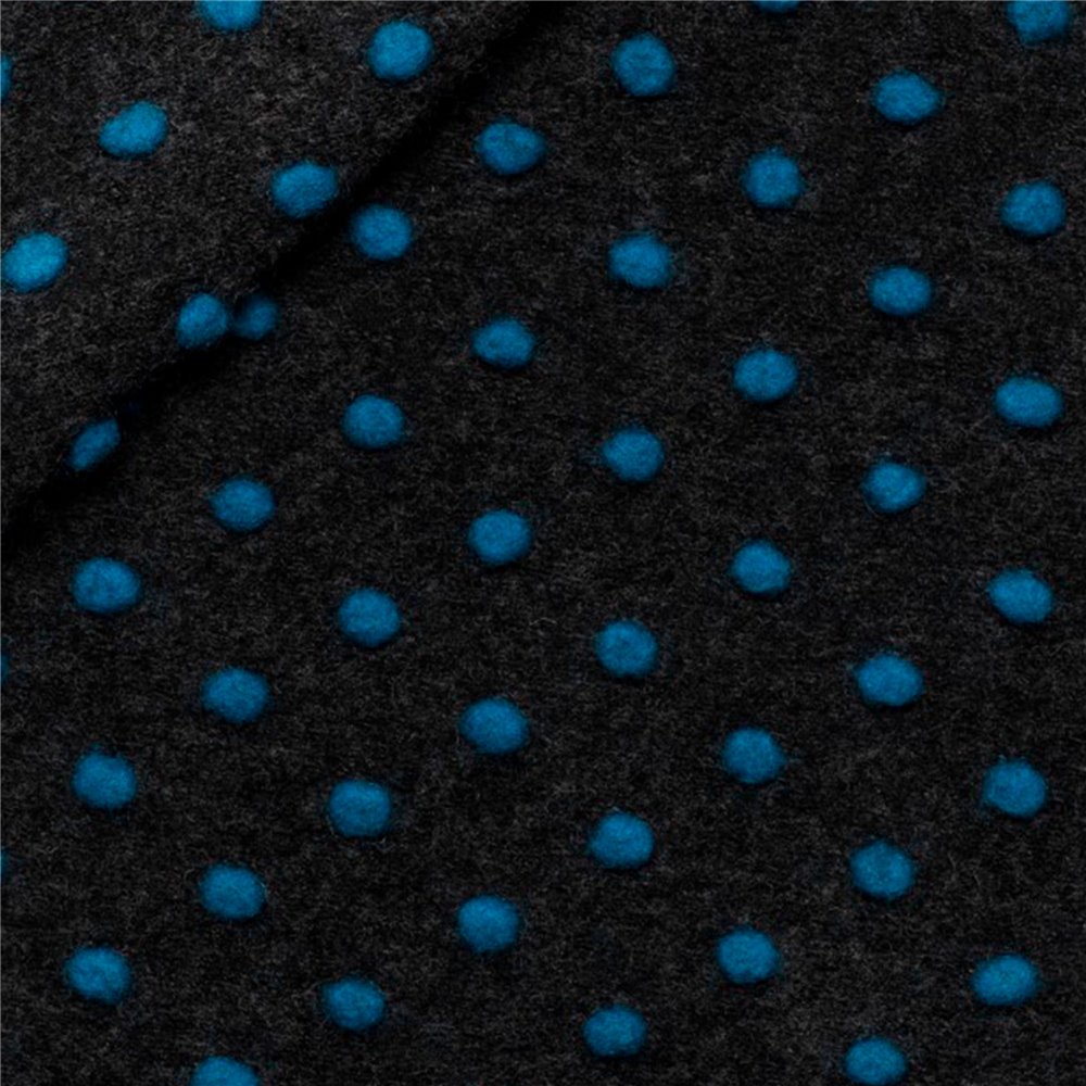 Tessuto Lana Cotta Pois