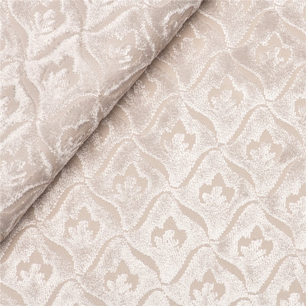 Tessuto Velluto Jacquard Baia