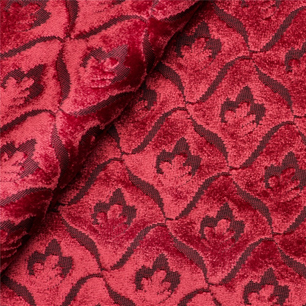 Tessuto Velluto Jacquard Baia