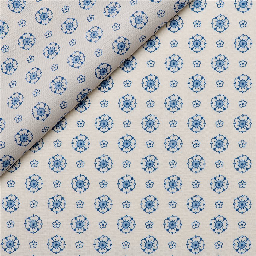 Cotone Bice Stampato Patch