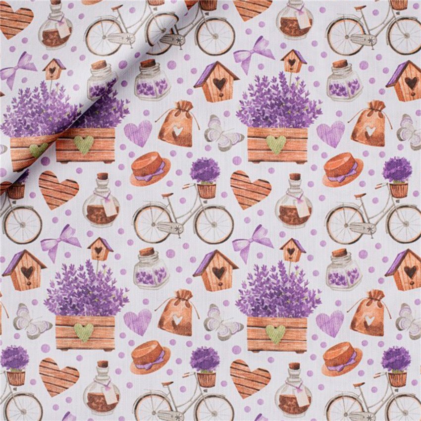 Tessuto Panama Digital Provenza