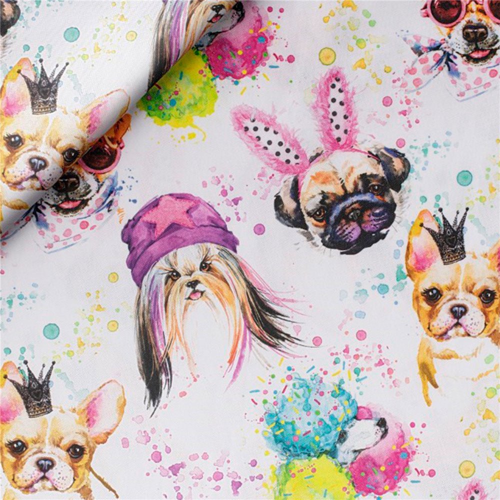 Tessuto Panama Digital Provenza