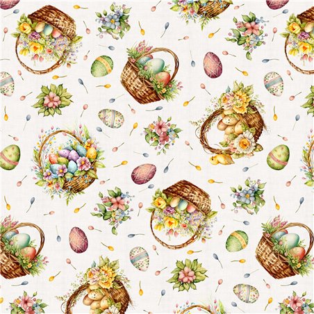 Tessuto Panama Digital Provenza