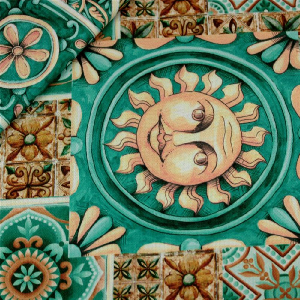 Tessuto Panama Digital Provenza