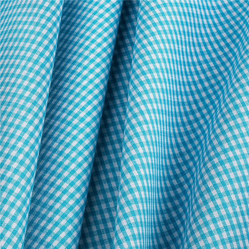 Tissu en coton Vichy