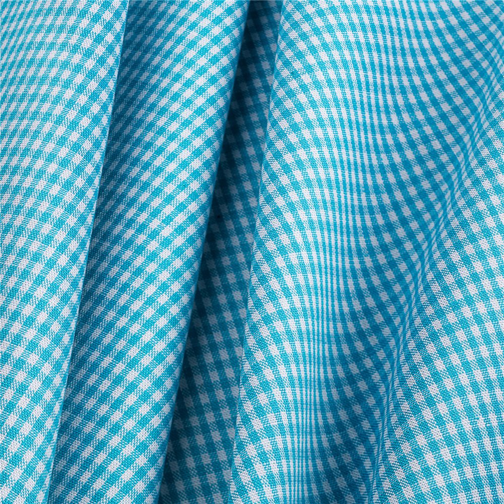 Tissu en coton Vichy