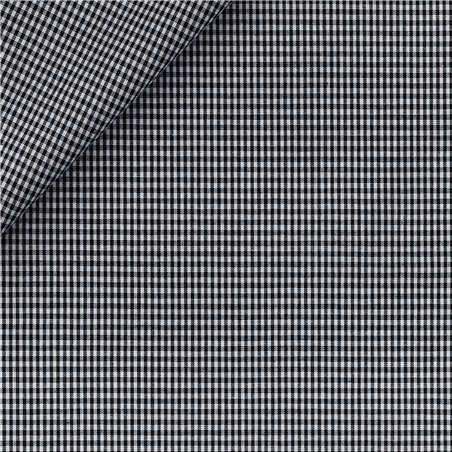 Tissu en coton Vichy