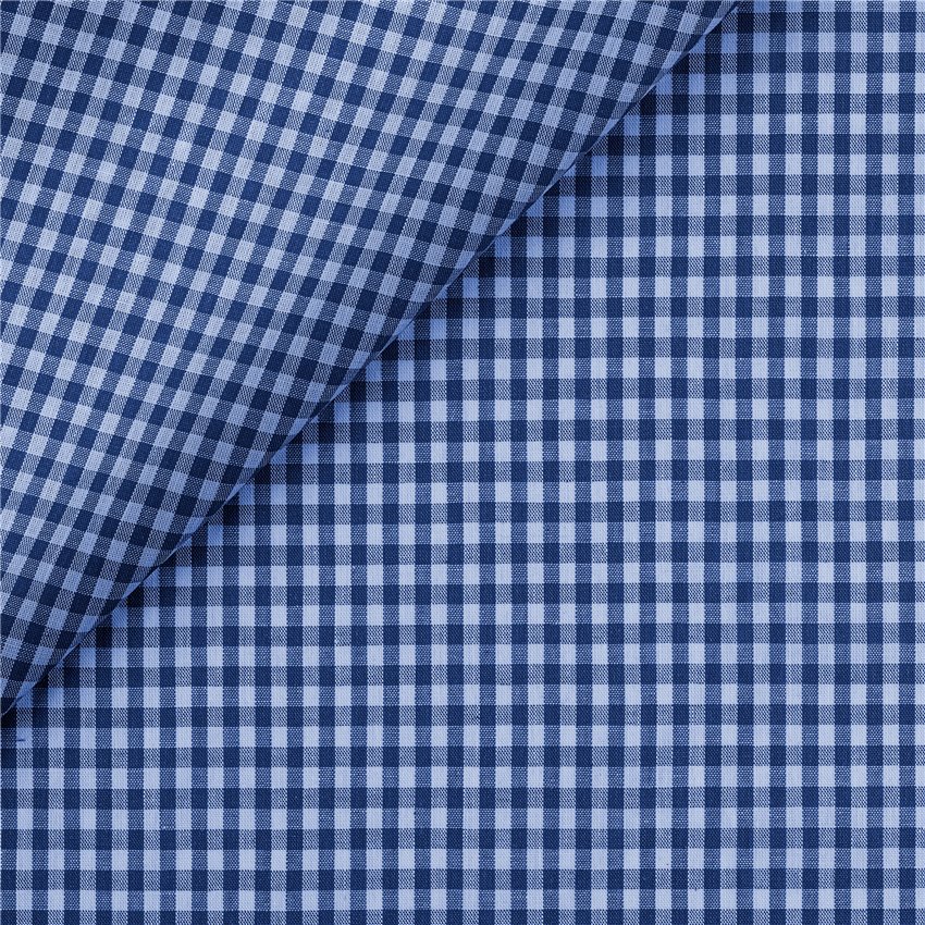 Tissu en coton Vichy