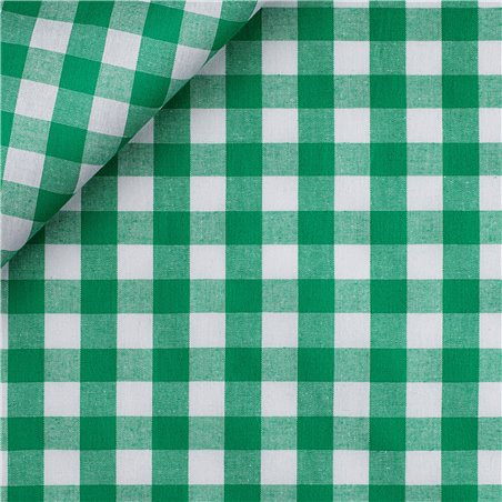 Tissu en coton Vichy