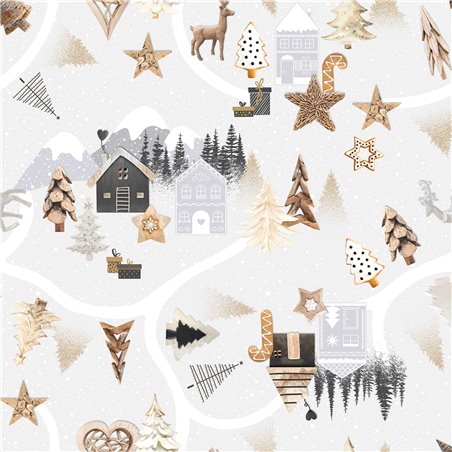 Tovagliato Plast. Party Xmas Edition