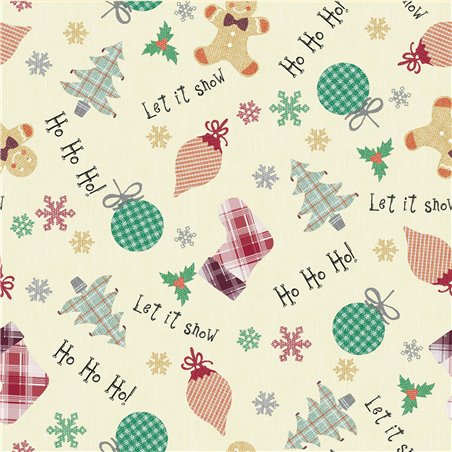 Tovagliato Plast. Party Xmas Edition