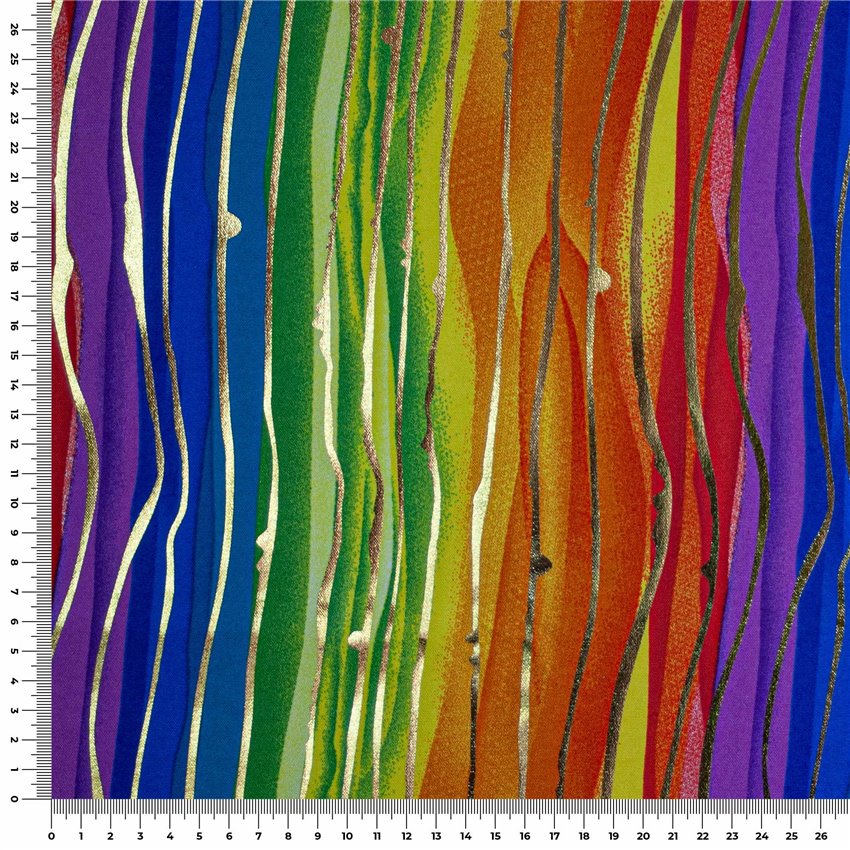 Tessuto Hippye Lame'