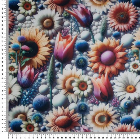 Interlock Stampato Colonia