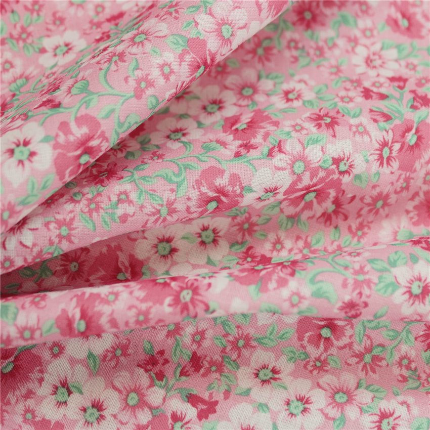 Cotone Stampato Patchwork Spring