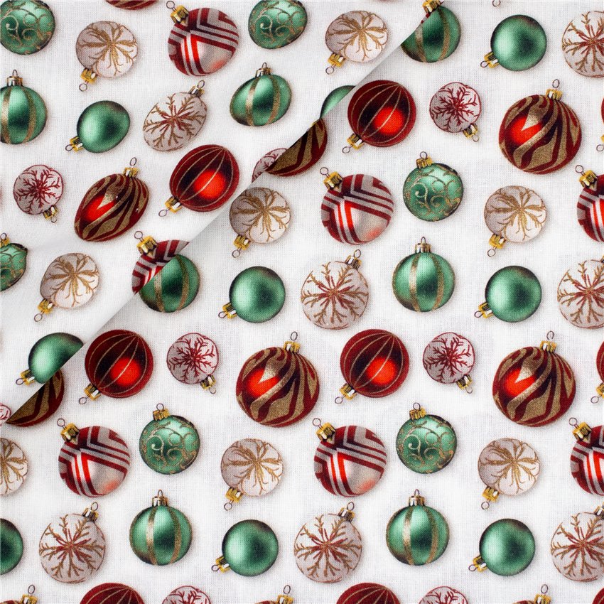 Cotone Stampato Magic Xmas