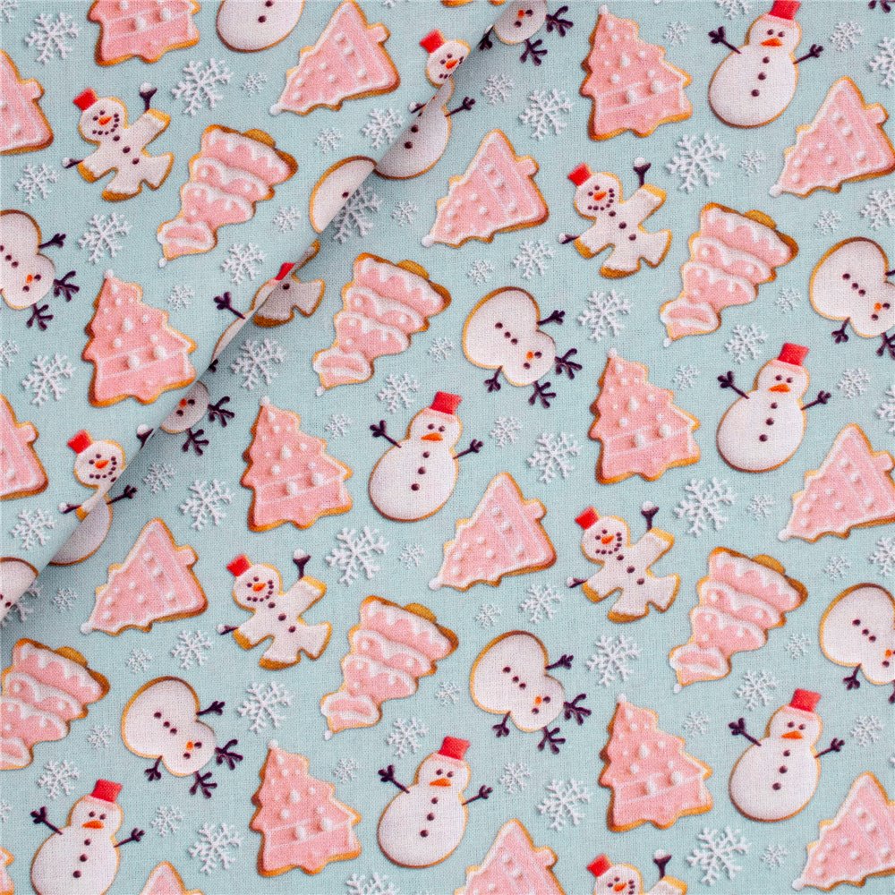 Cotone Stampato Magic Xmas