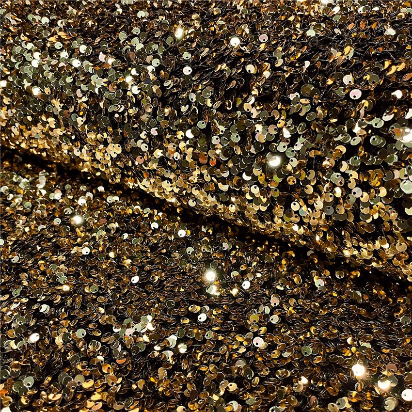 Terciopelo con lentejuelas Electra