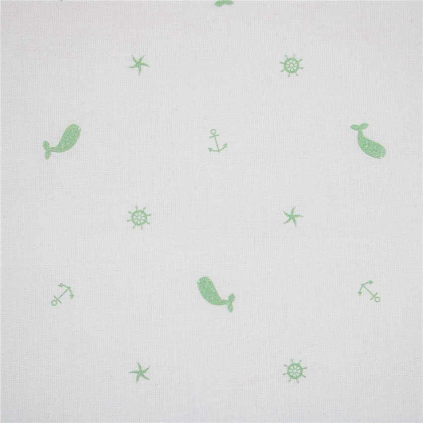 Cotone Stampato Whale