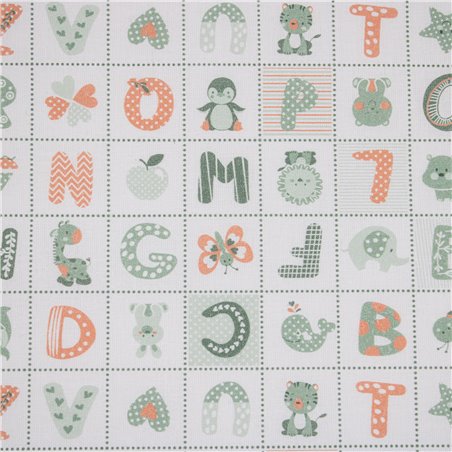 Cotone Stampato Whale