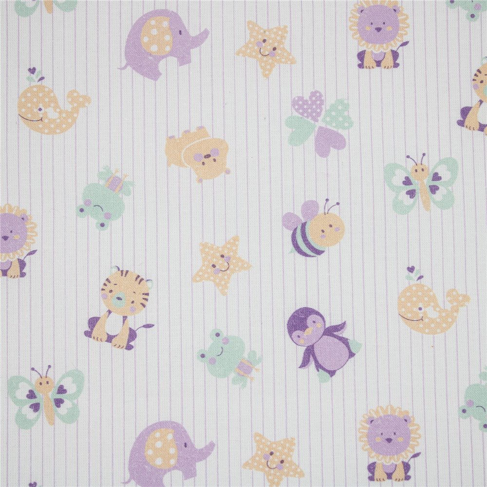 Cotone Stampato Whale