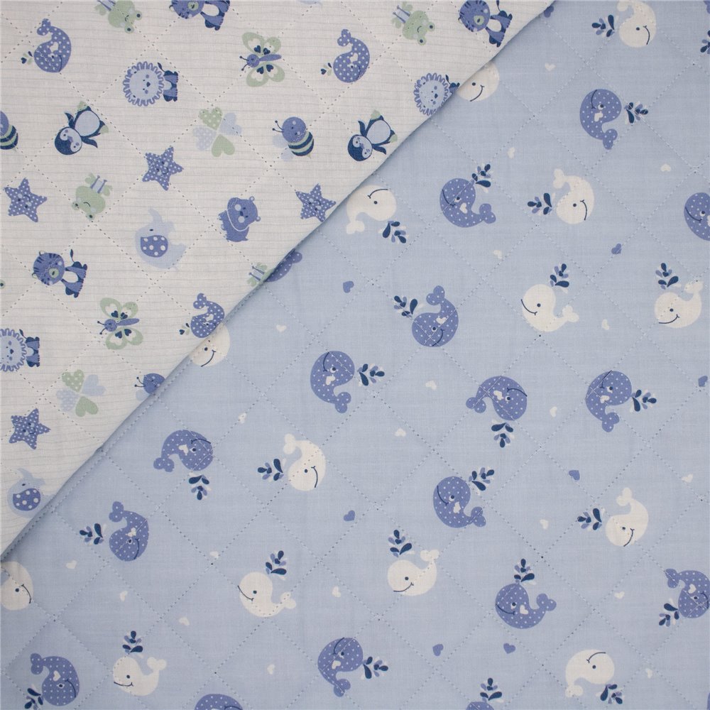 Trapunta Whale D/F cm150