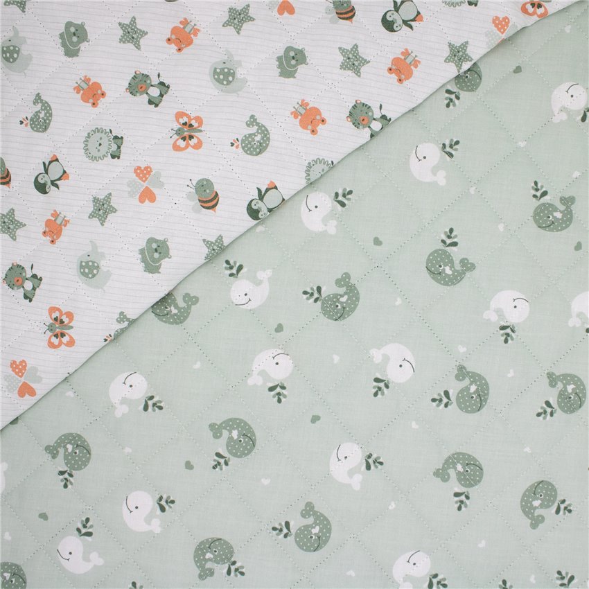 Trapunta Whale D/F cm150