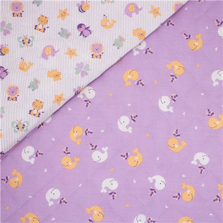 Trapunta Whale D/F cm150