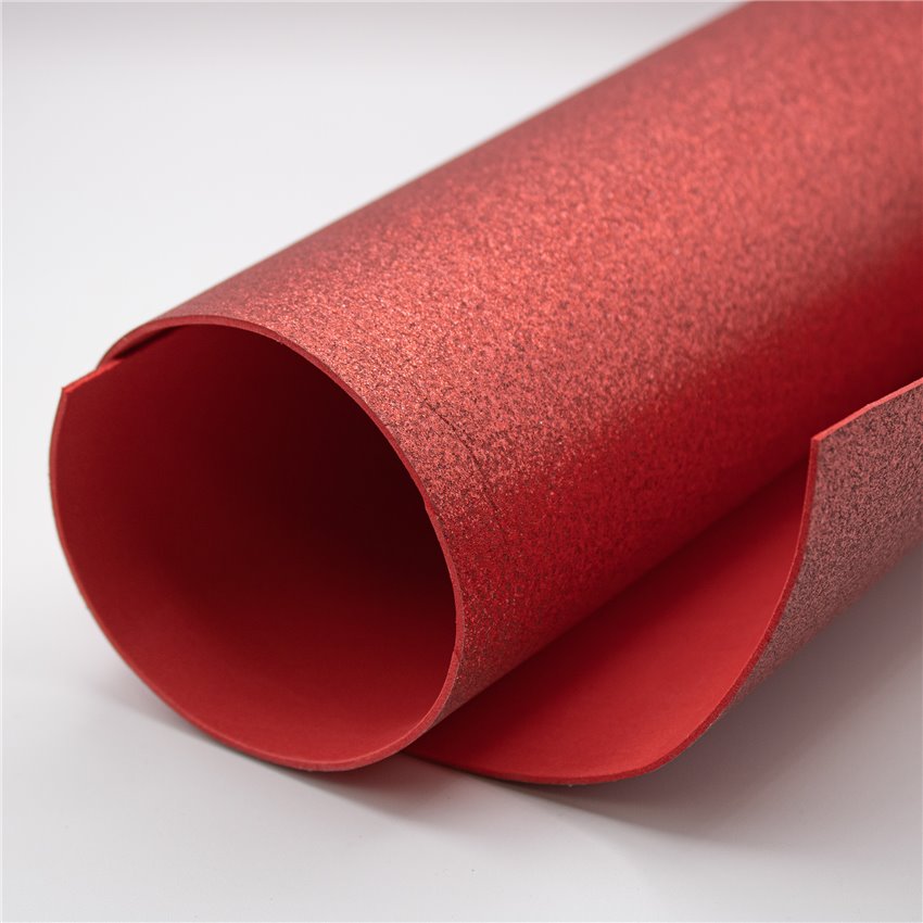 Film à paillettes mousseuses